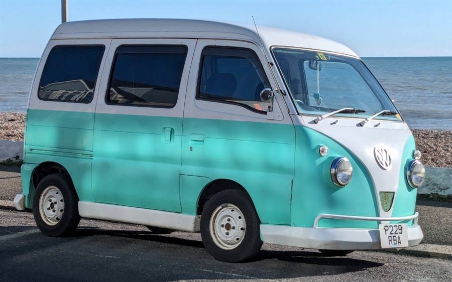 Suzuki Carryvan wedding car