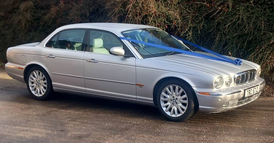 Jaguar XJ wedding car