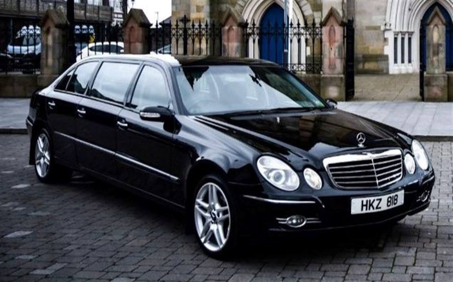 Mercedes Limousine wedding car