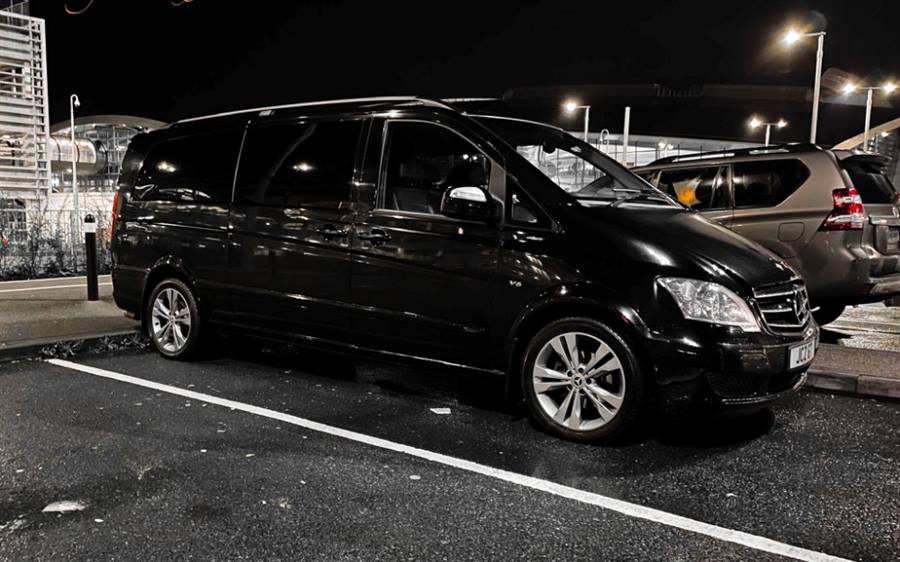 Mercedes Viano wedding car