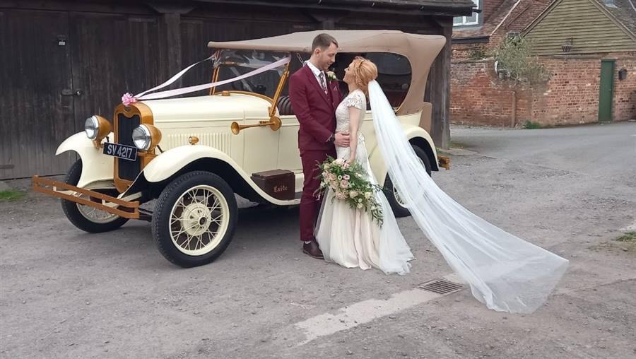 Chevrolet Vintage wedding car