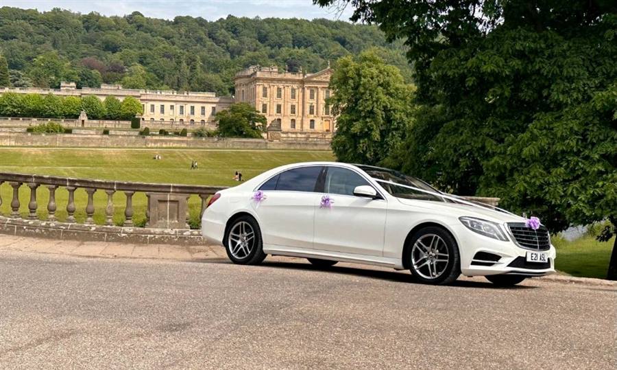 Mercedes S Class L wedding car