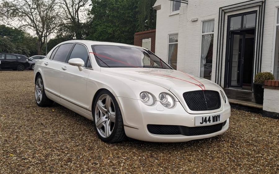 Bentley Flying Spur wedding car