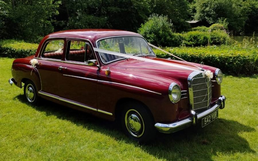 Mercedes-Benz 190 Ponton wedding car