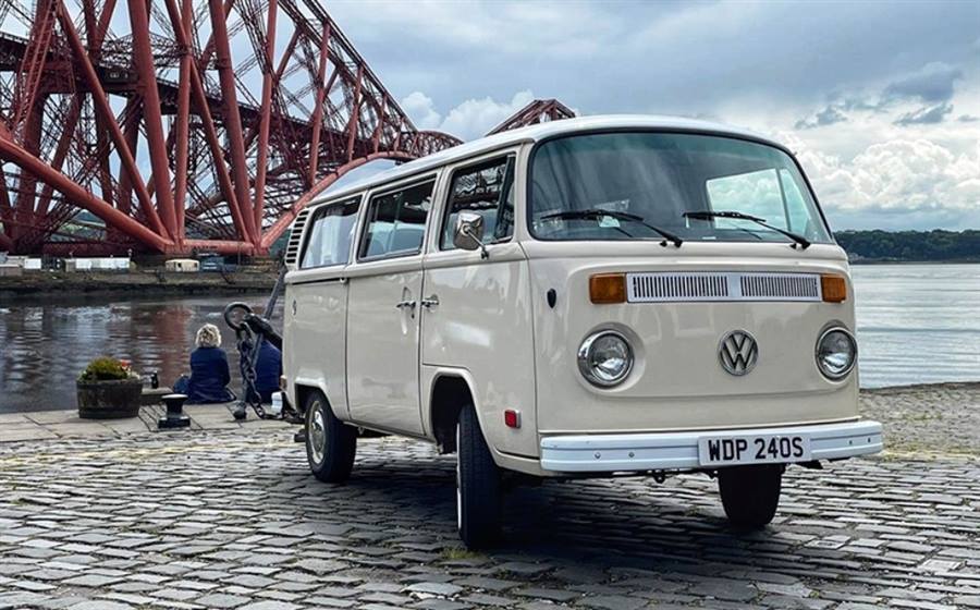 Volkswagen Camper wedding car