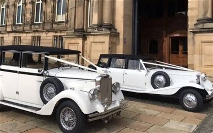 Beauford & Regent Vintage Pair wedding car