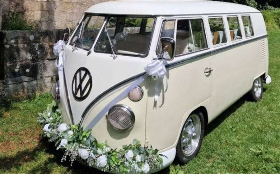 Volkswagen Splitscreen wedding car