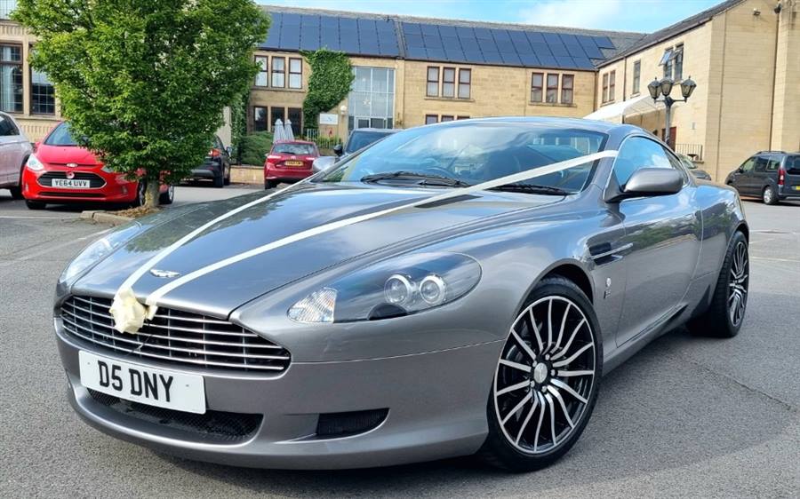 Aston Martin DB9 wedding car