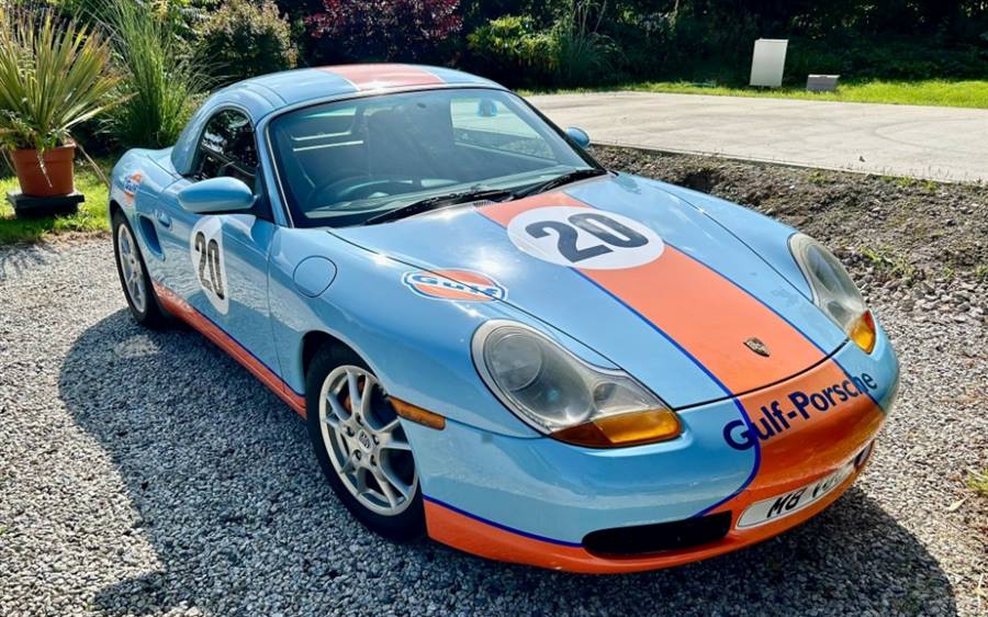 Porsche Boxster wedding car