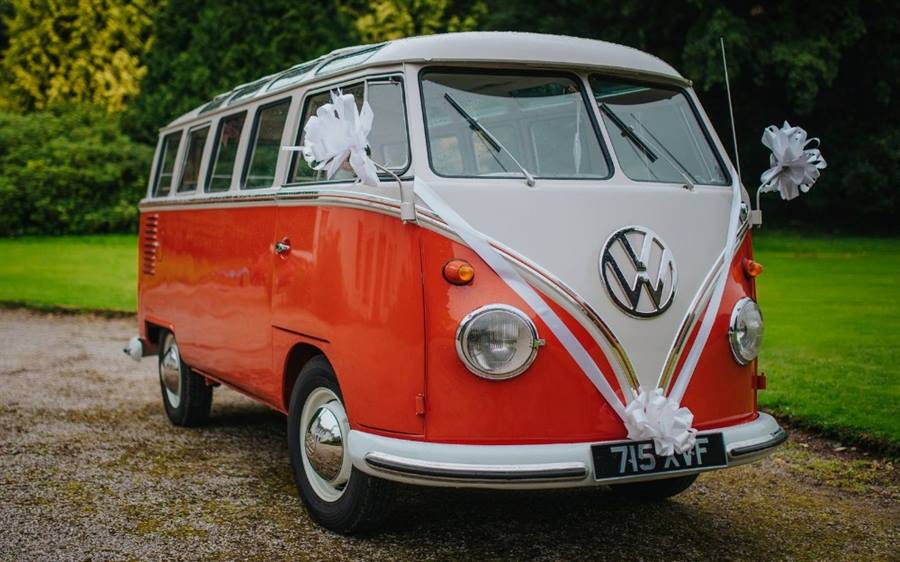 Volkswagen T2 Samba Deluxe (Monty) wedding car