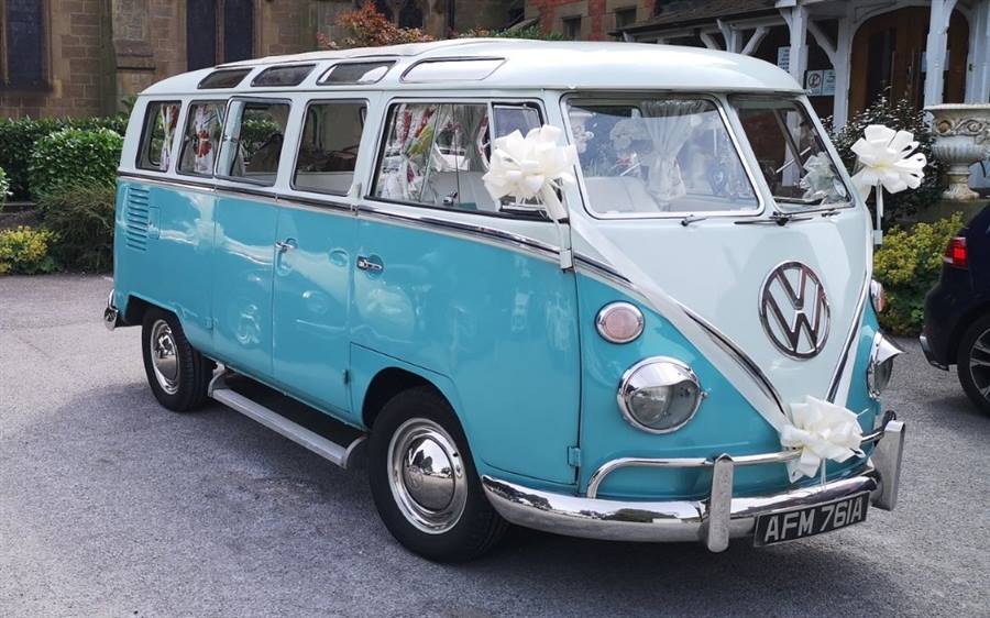 Volkswagen T2 Samba Deluxe (Lucy) wedding car