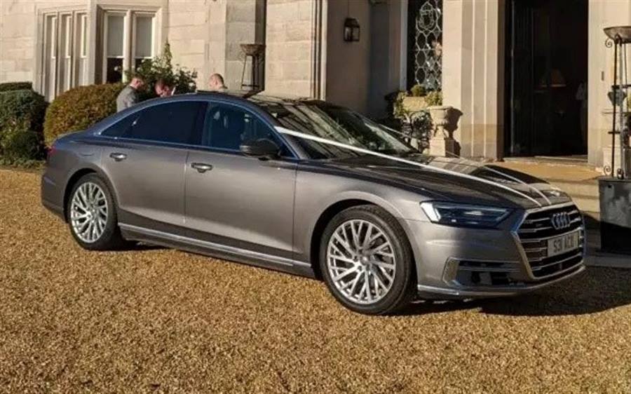 Audi A8 wedding car