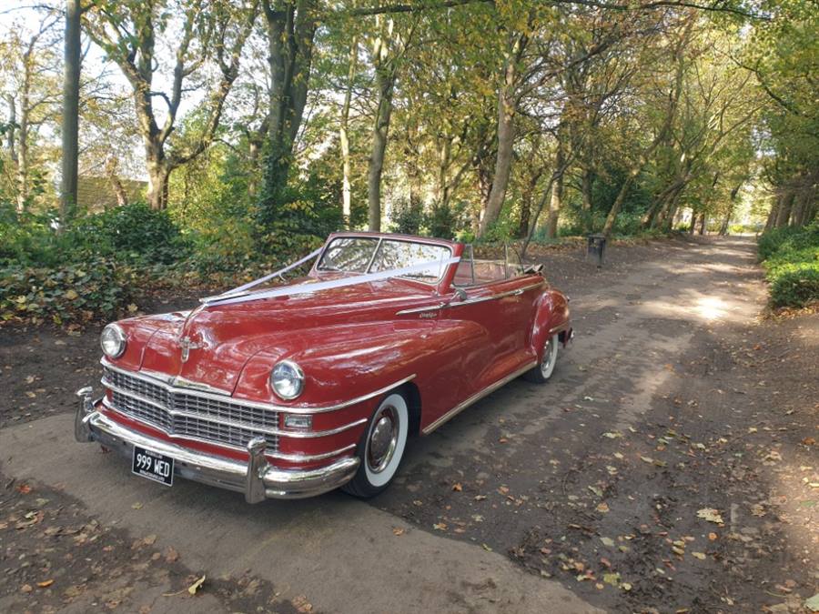 Chrysler 1946 New Yorker Convertible wedding car