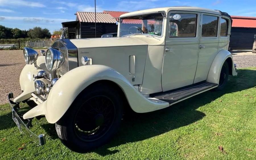 Rolls Royce 20/25 wedding car