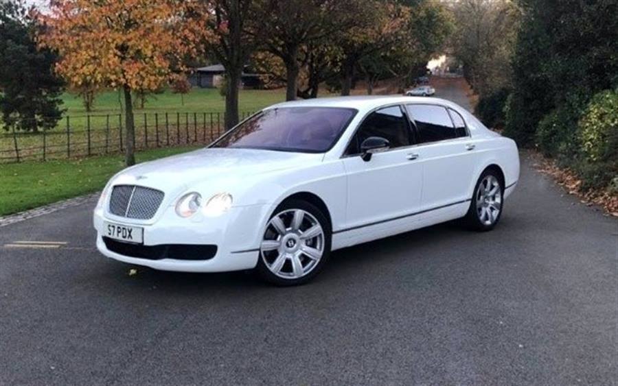 Bentley Flying Spur wedding car