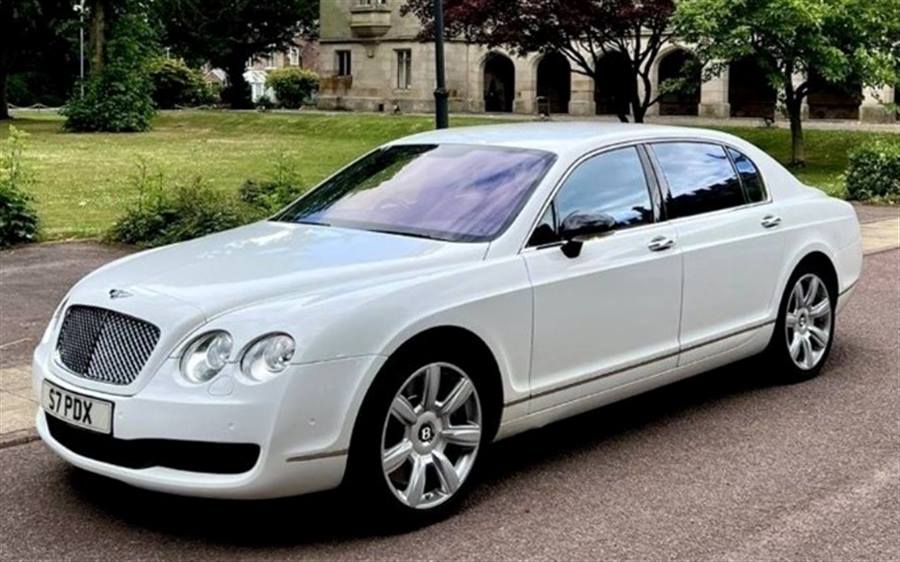 Bentley Flying Spur wedding car