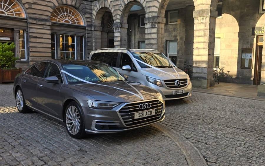 Modern Car Package Audi & Mercedes wedding car