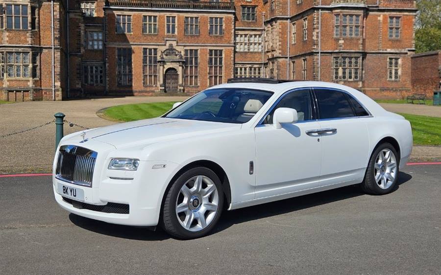Rolls Royce Ghost wedding car