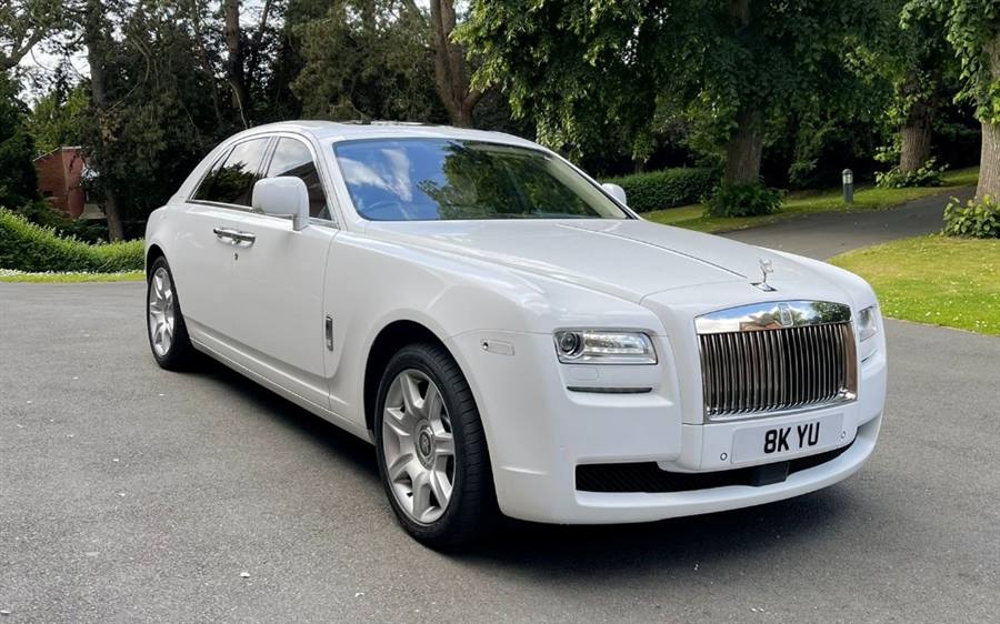 Rolls Royce Ghost wedding car