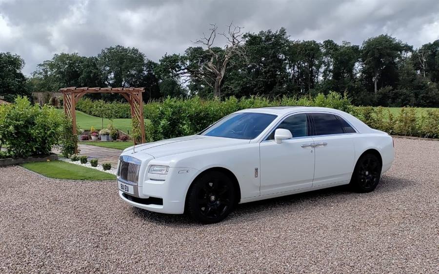 Rolls Royce Ghost wedding car