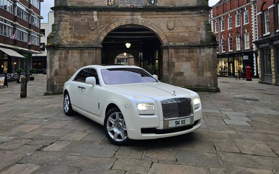 Rolls Royce Ghost wedding car