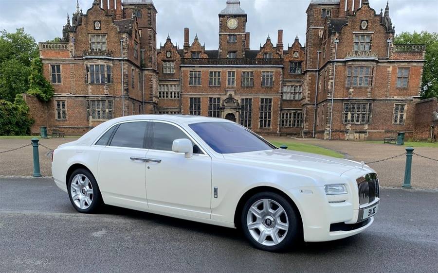 Rolls Royce Ghost wedding car