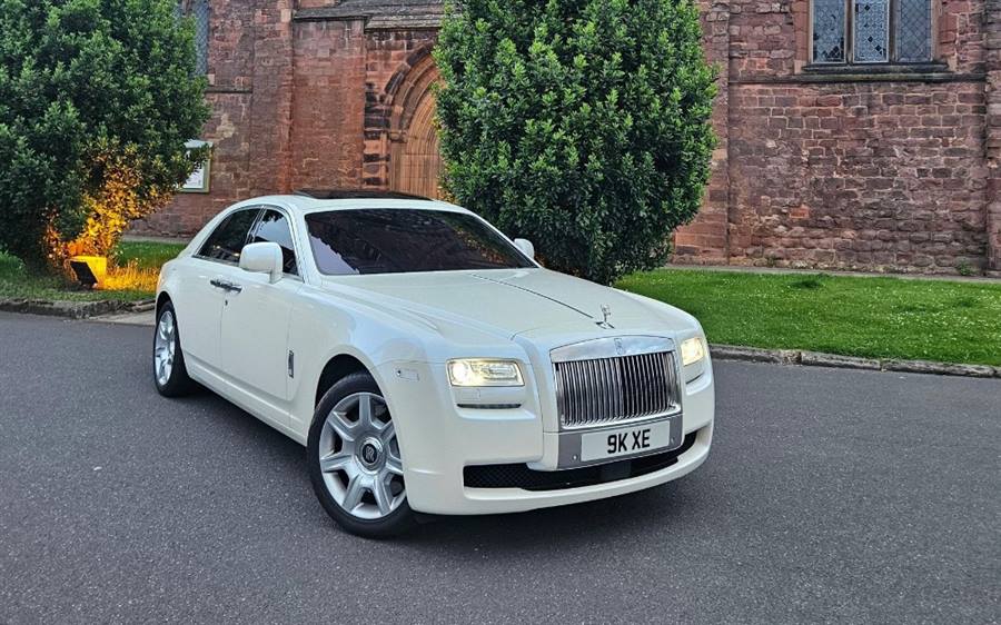 Rolls Royce Ghost wedding car