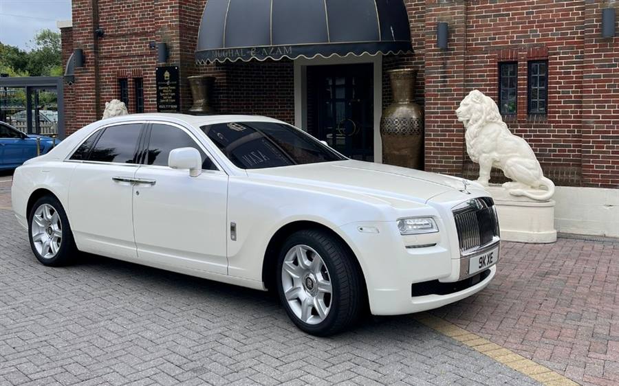 Rolls Royce Ghost wedding car