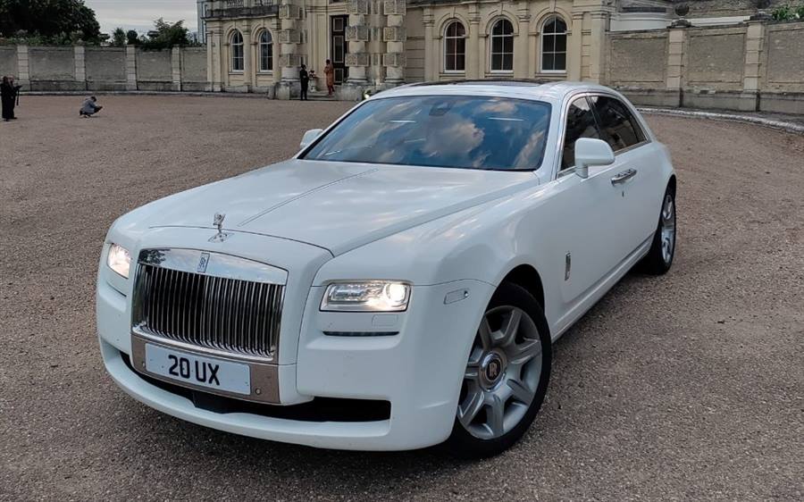 Rolls Royce Ghost wedding car