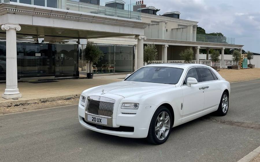 Rolls Royce Ghost wedding car