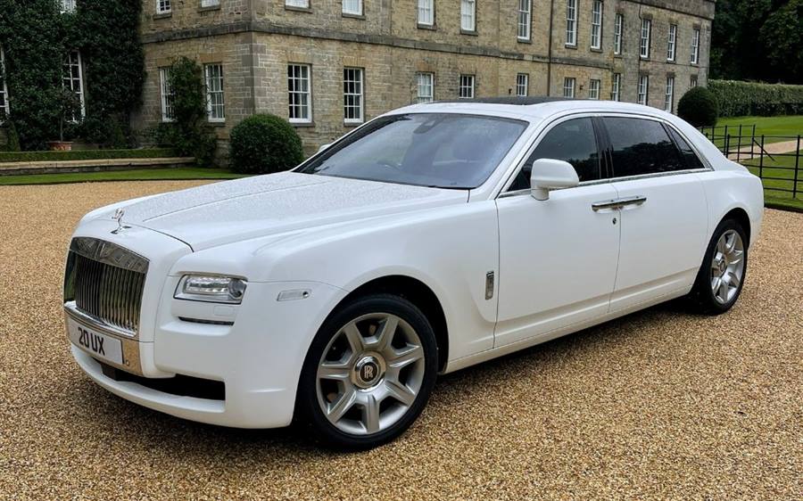 Rolls Royce Ghost wedding car