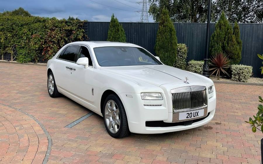 Rolls Royce Ghost wedding car