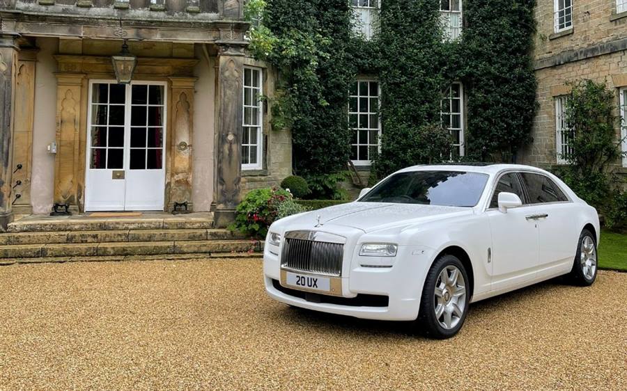 Rolls Royce Ghost wedding car