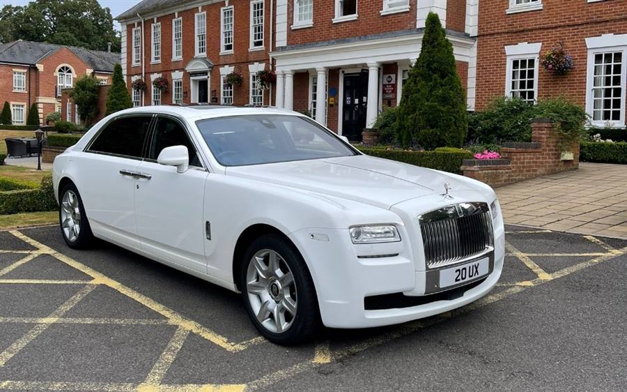 Rolls Royce Ghost wedding car