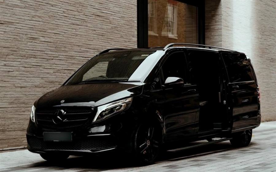 Mercedes V Class AC13 wedding car