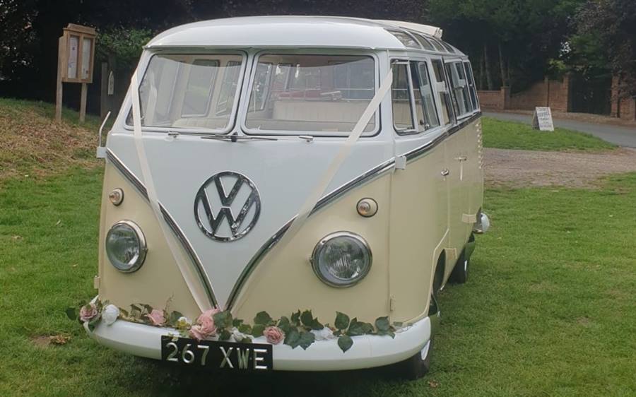 VW Campervan 23 Window Deluxe wedding car