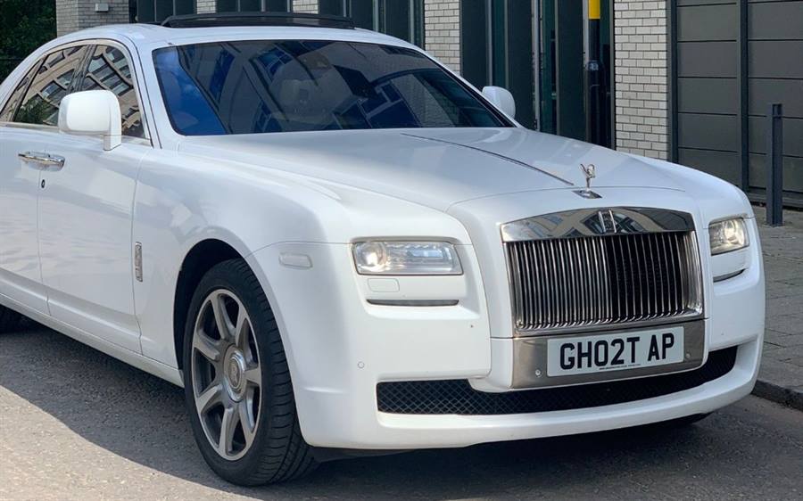 Rolls Royce Ghost wedding car