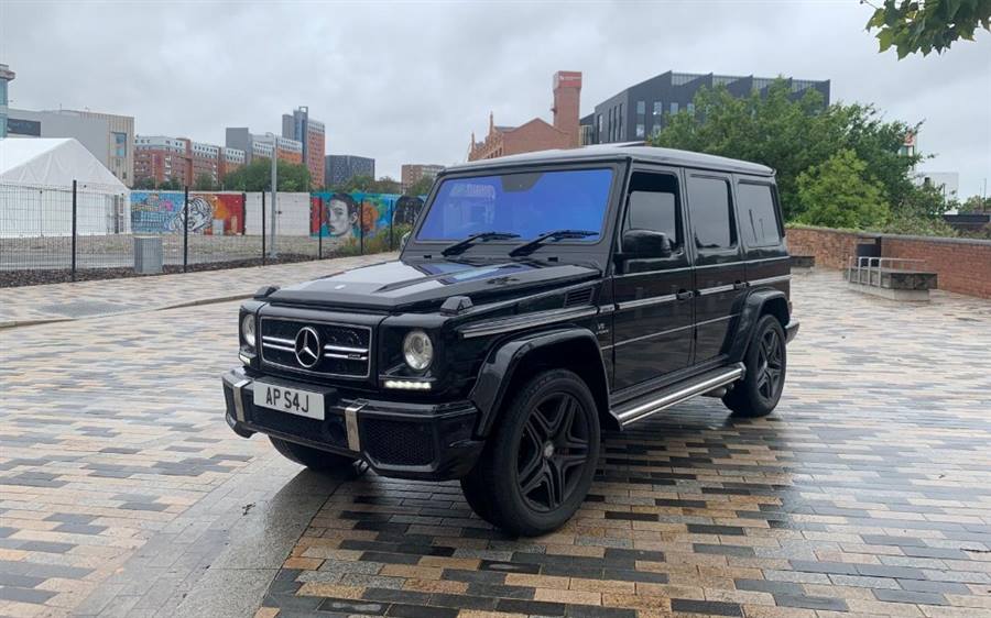 Mercedes Benz G63 AMG wedding car