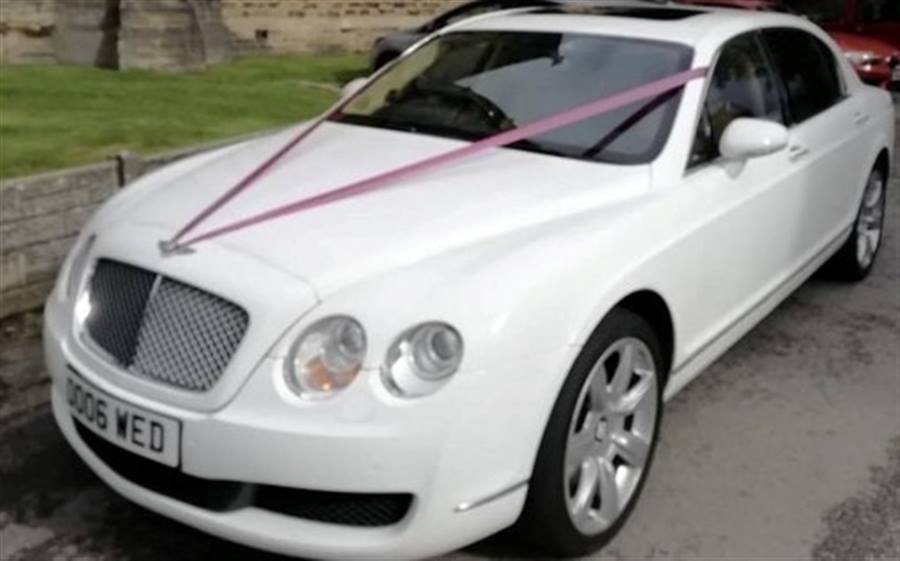 Bentley Flying Spur wedding car