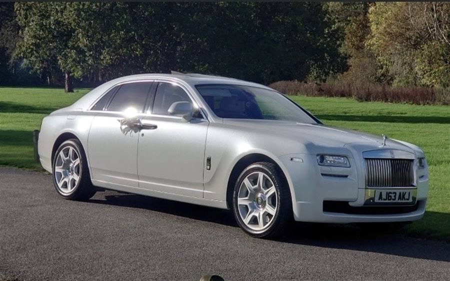 Rolls Royce Ghost wedding car