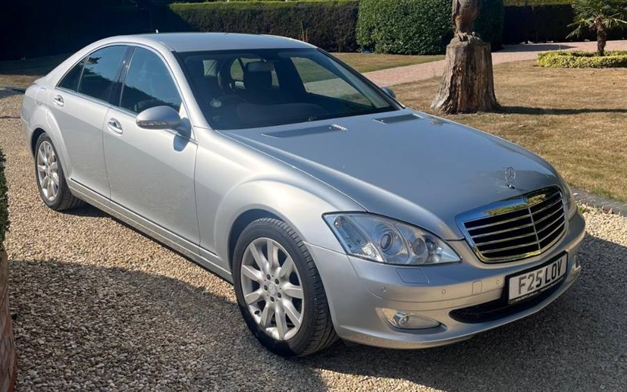 Mercedes S Class wedding car