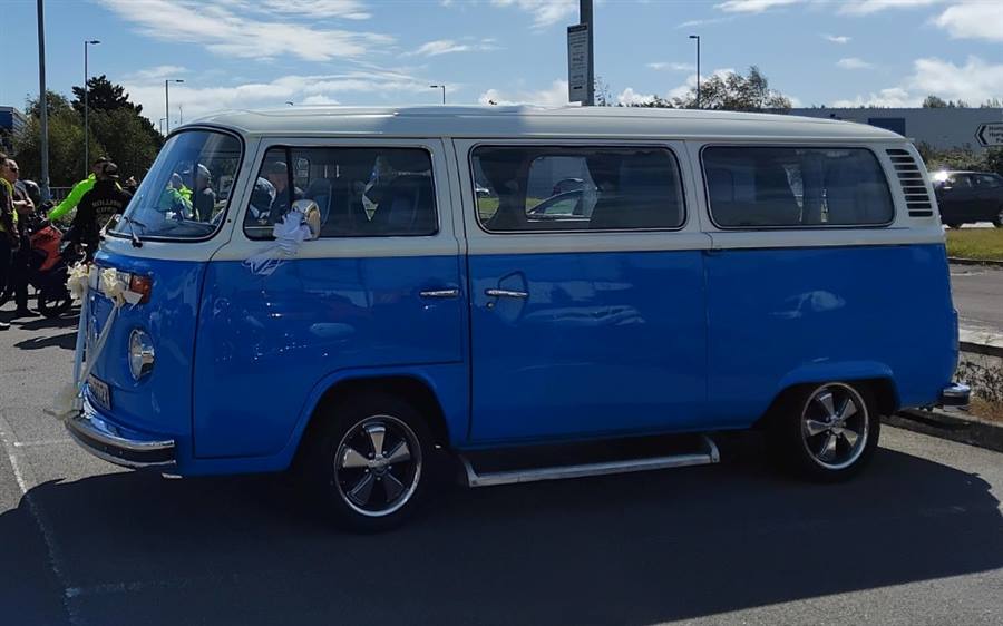 Volkswagen T2 Bay Window wedding car