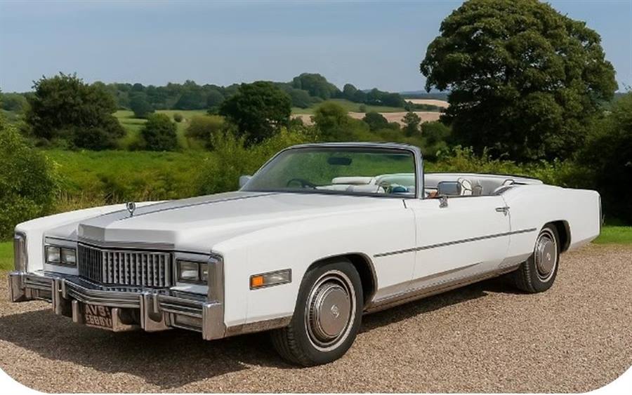 Cadillac Eldorado wedding car