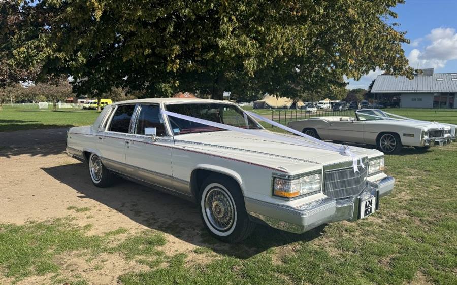 Cadillac Brougham wedding car
