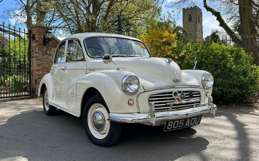 Morris Minor 1961 wedding car