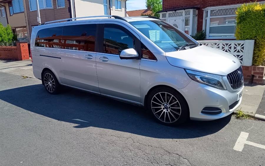 Mercedes V Class XLWB wedding car