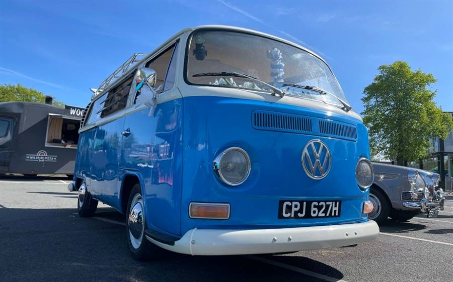 Volkswagen Campervan wedding car