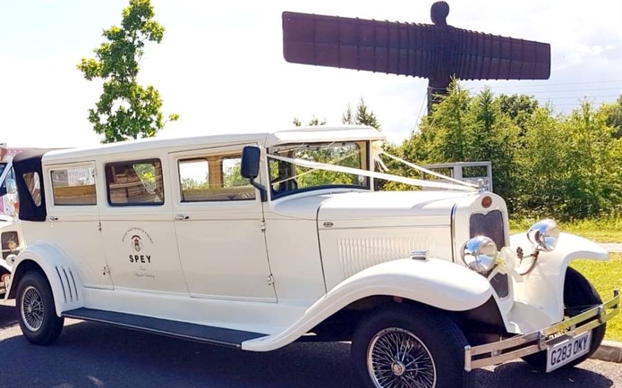 Bramwith Royale wedding car