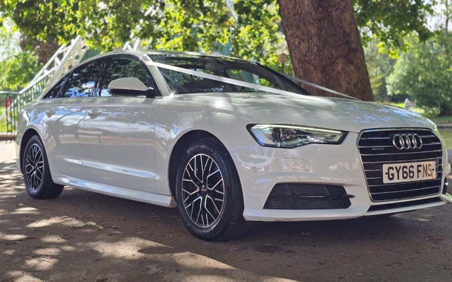 Audi A6 Sports Quattro wedding car