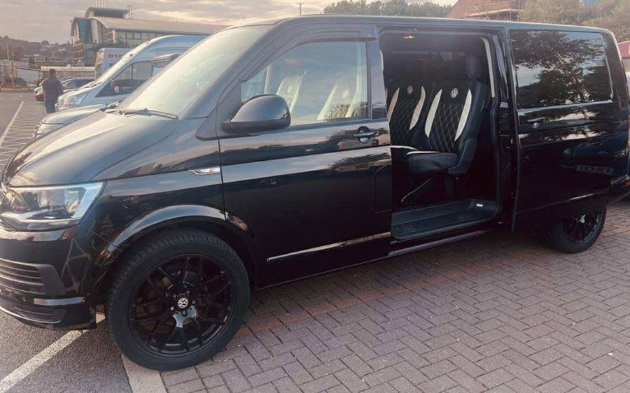 Volkswagen T6 Shuttle Transporter wedding car